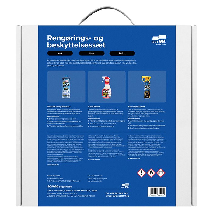 Soft99 Was- en Coating Kit