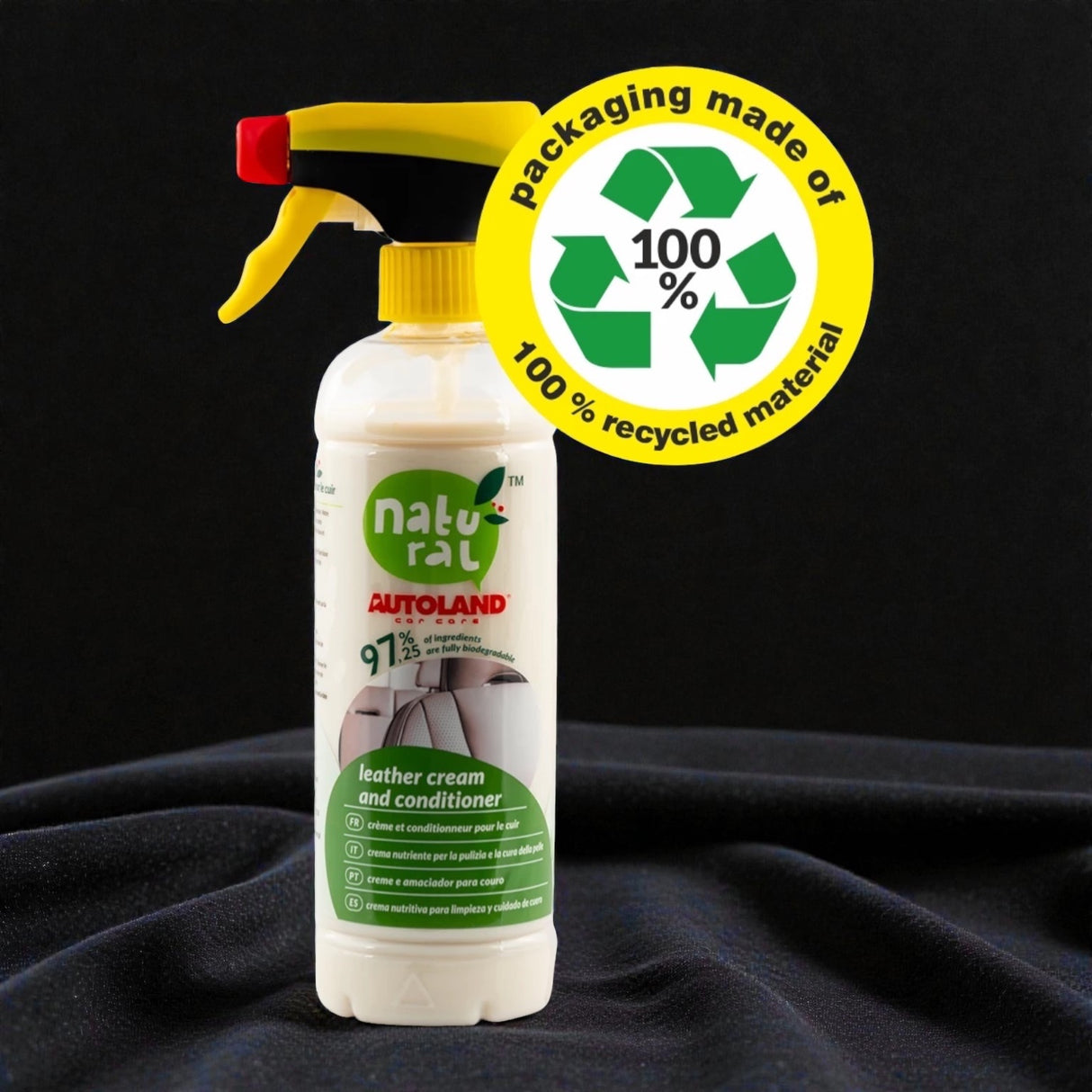 Autoland Leather Cream and Conditioner (Natural) - Biologisch afbreekbaar
