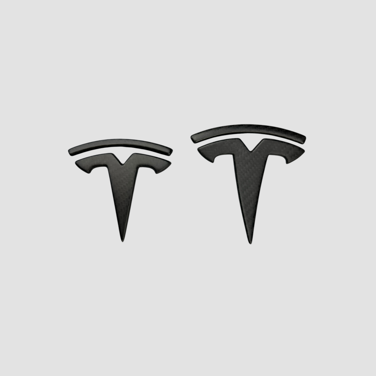 Emblemen van echt mat carbon voor Tesla Model 3/Y
