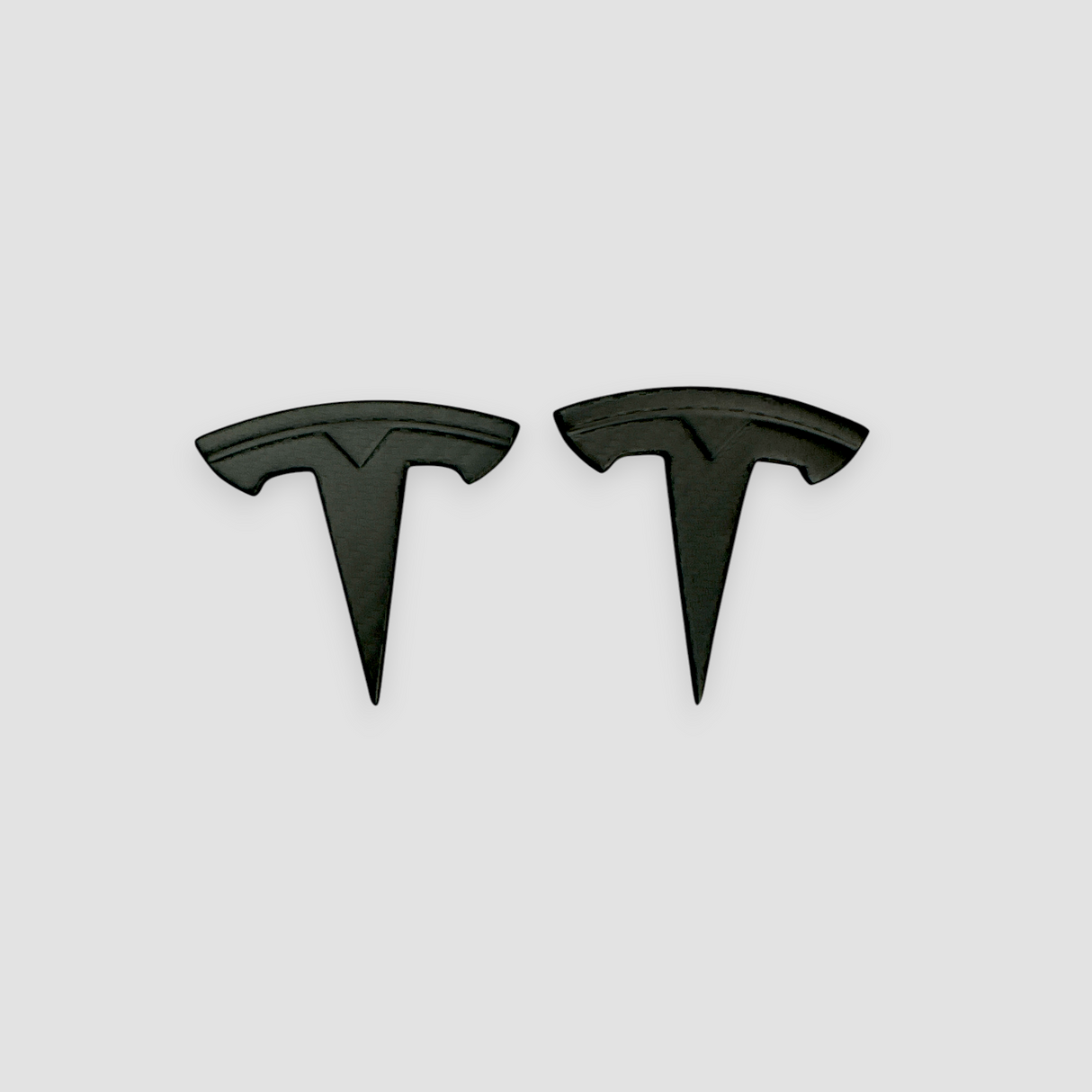 Emblemen van echt mat carbon voor Tesla Model 3/Y