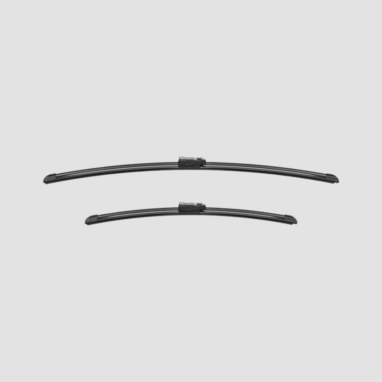 Bosch Aerotwin vlakke wisserbladen – close-up van de set