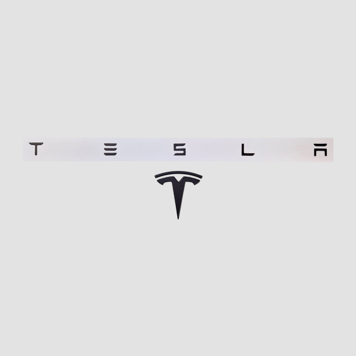 Embleemset mat zwart voor Tesla Model 3 Highland 2024+