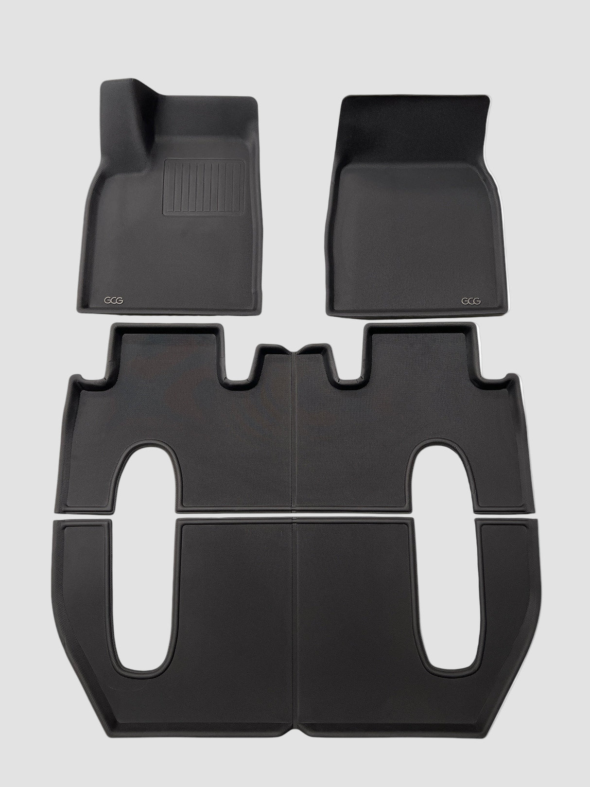 GCG MAX All Weather mattenset – geschikt voor Tesla Model X 6-zitters