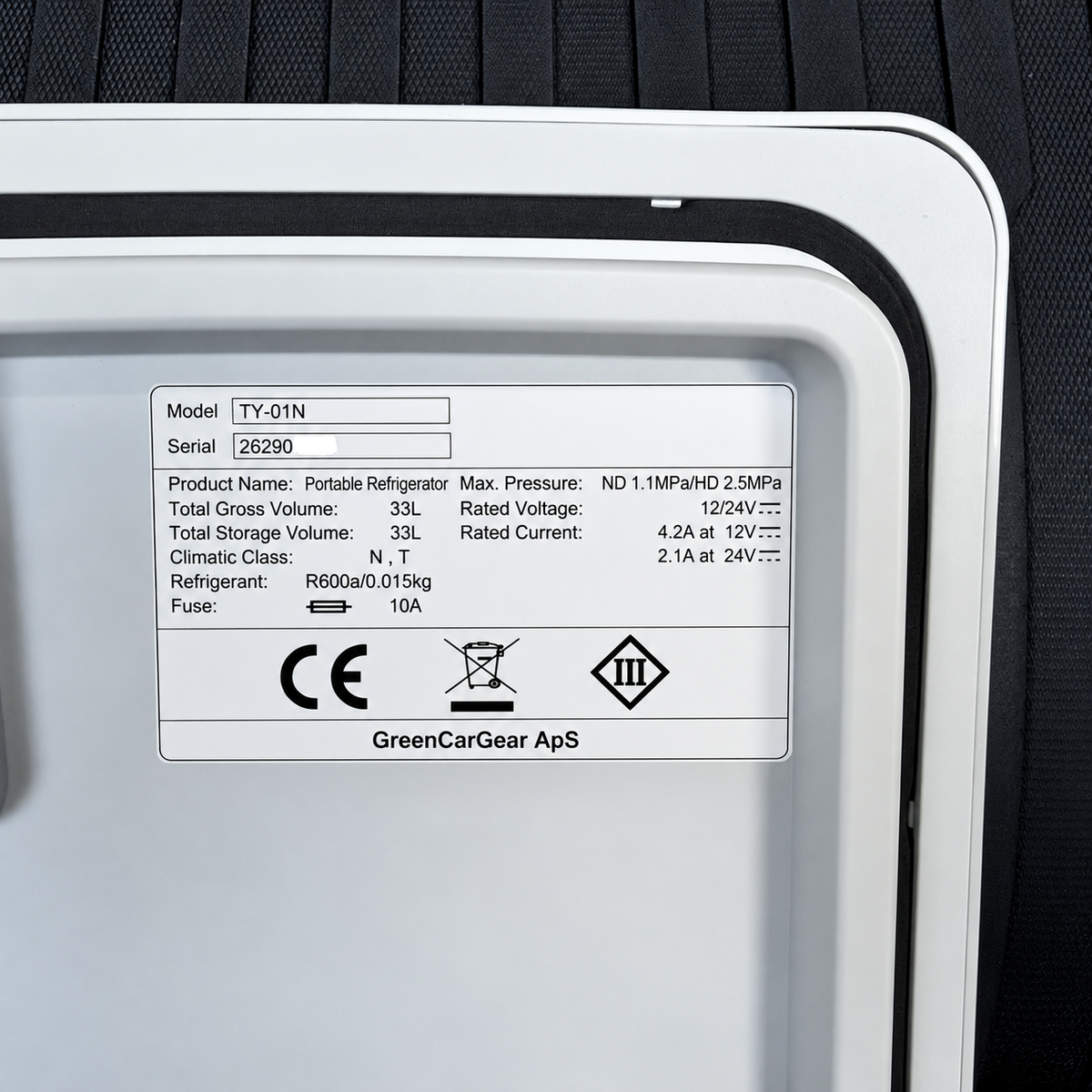 Koelbox met compressor voor de sub-trunk - Tesla Model Y