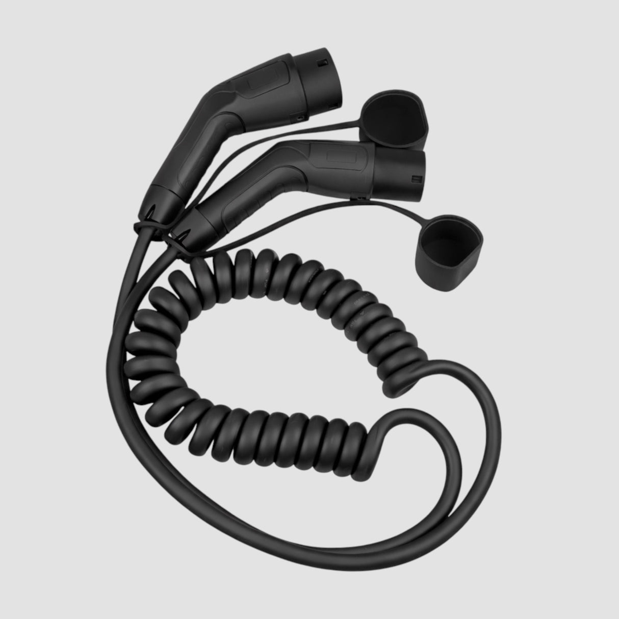 GCG MAX spiraalladekabel voor elektrische auto Type-2 16A 3-fase - 5 meter