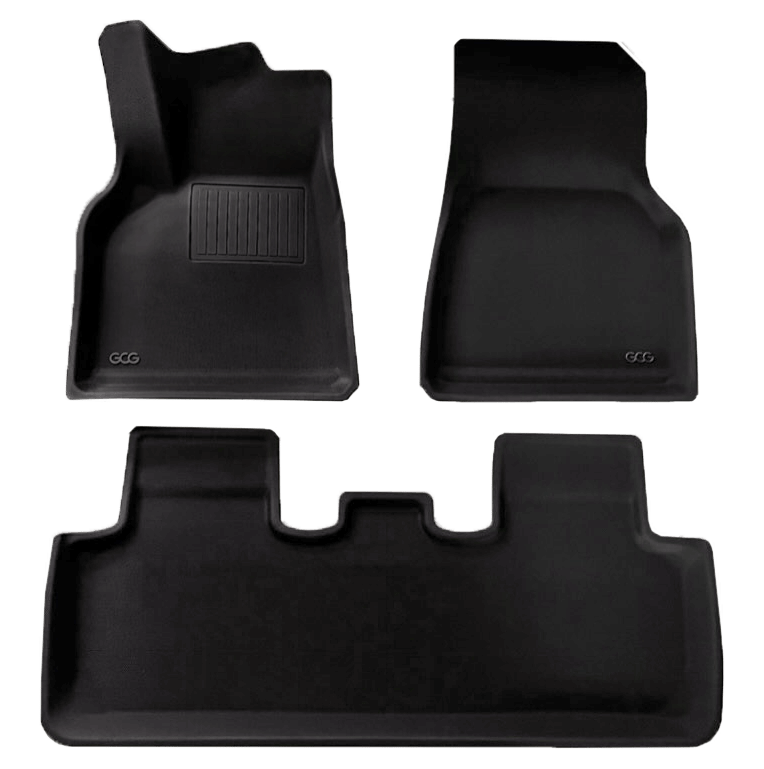 GCG MAX 3D All Weather vloermatten set voor 7-zits Tesla Model Y