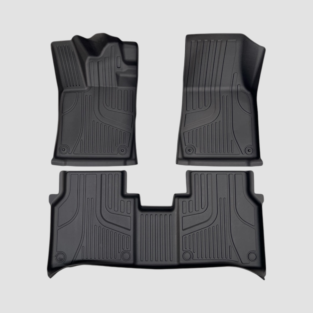 All Weather Mattenset voor VW ID.7 in zwart, met perfecte pasvorm.
