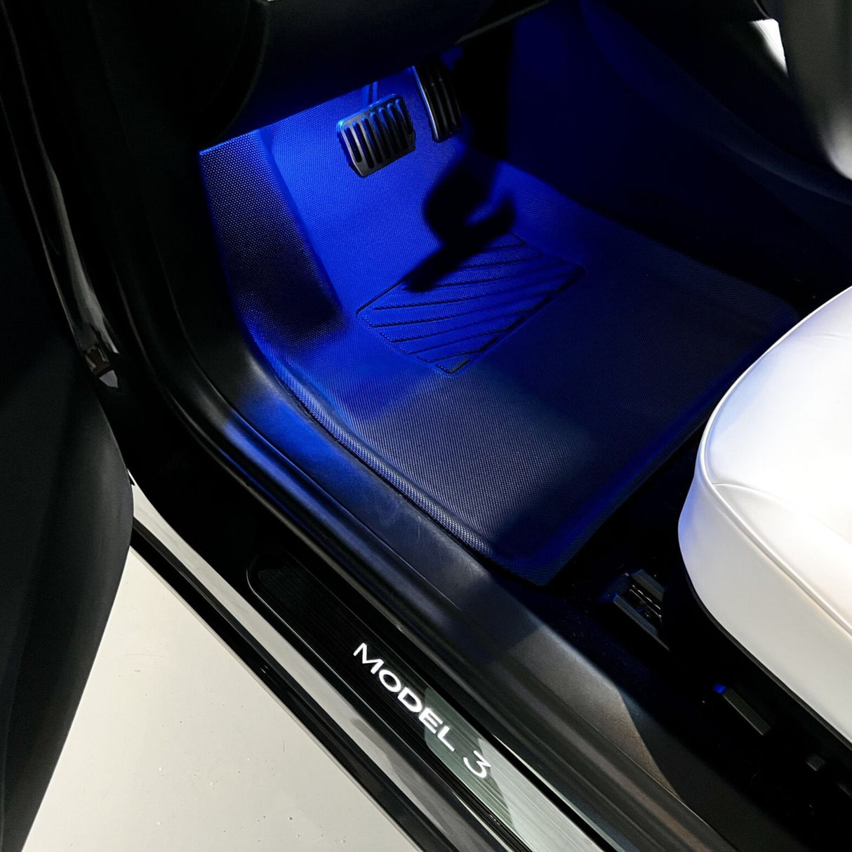 Instaplijsten met verlichting, passend voor Tesla Model 3/Y