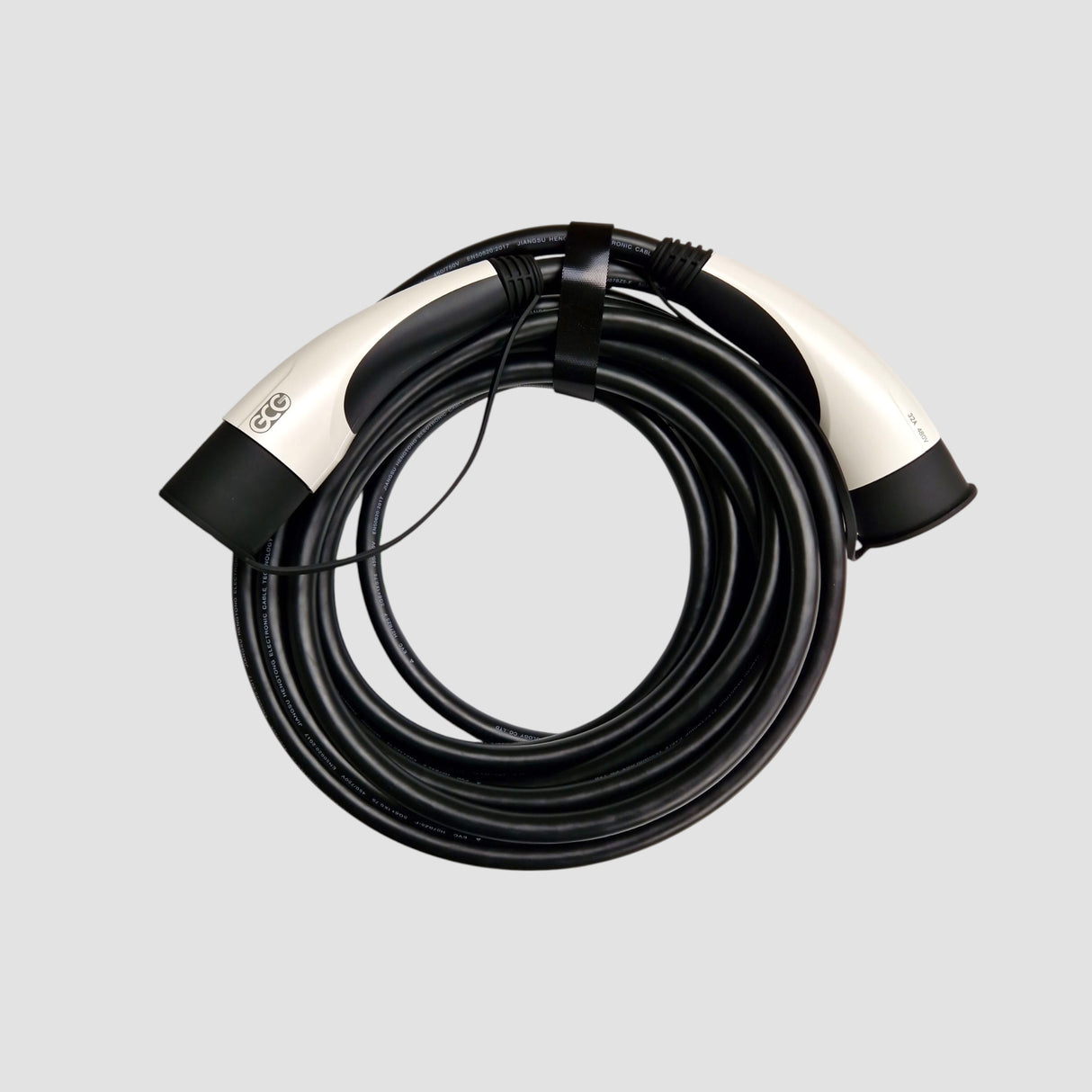GCG MAX laadkabel voor Type 2 elektrische auto met gratis opbergtas.