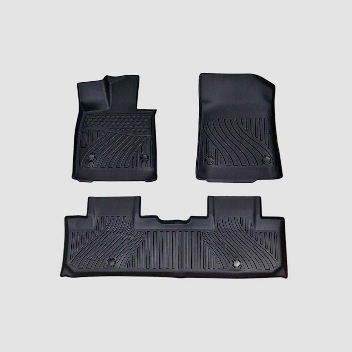 Mattenset voor BYD Seal U in zwart all-weather TPE rubber met perfecte pasvorm.