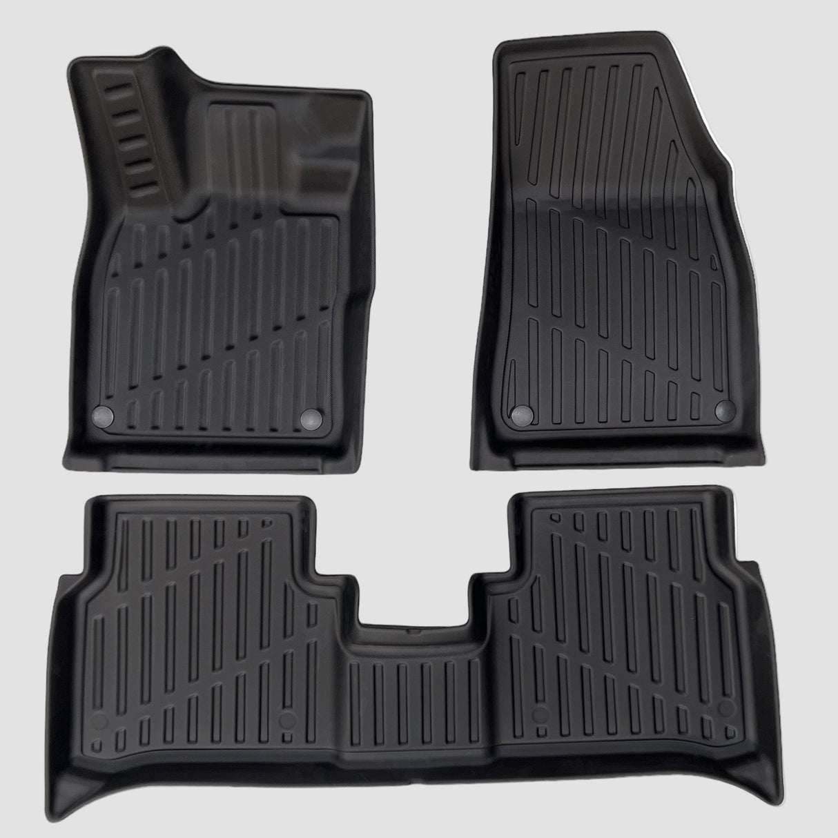 All Weather vloermatten set voor Audi Q4 E-tron, perfecte pasvorm en duurzaam ontwerp.