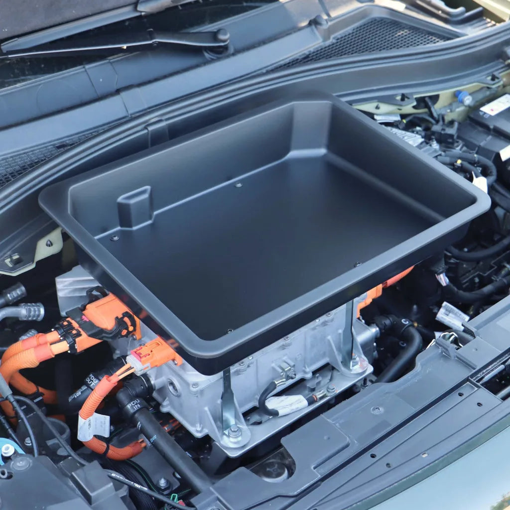 RATI Frunk Box gemonteerd in een auto