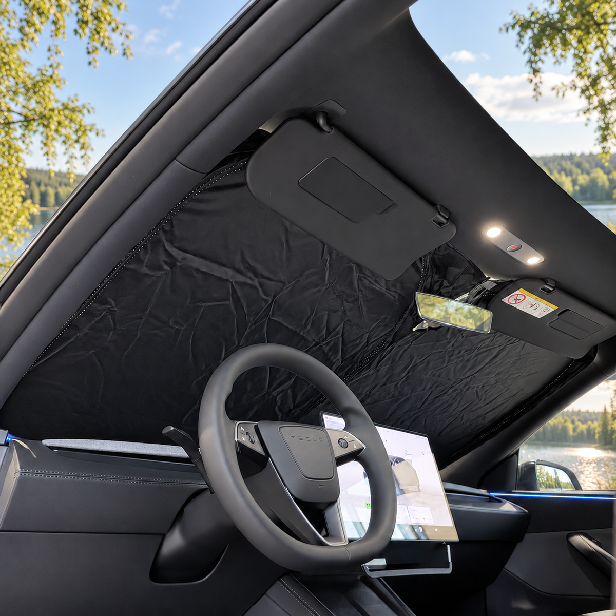 Zonwering voor de voorruit - Tesla Model Y