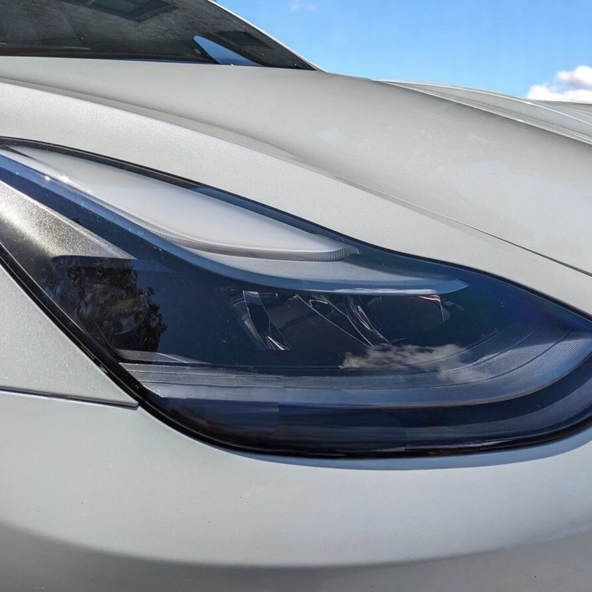 Beschermfolie voor koplampen – Tesla Model 3 2024-