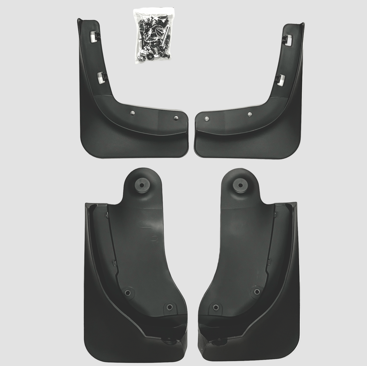 Spatlappen/mud flaps - Passend voor Tesla Model Y (Berlijn 2022-2024)