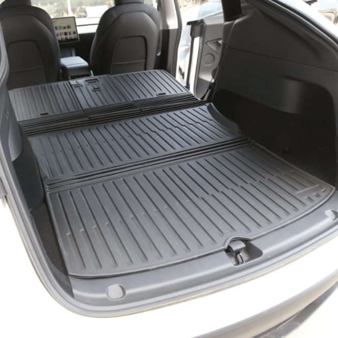 Kofferbakmat met stoelbeschermer, past op Tesla Model Y