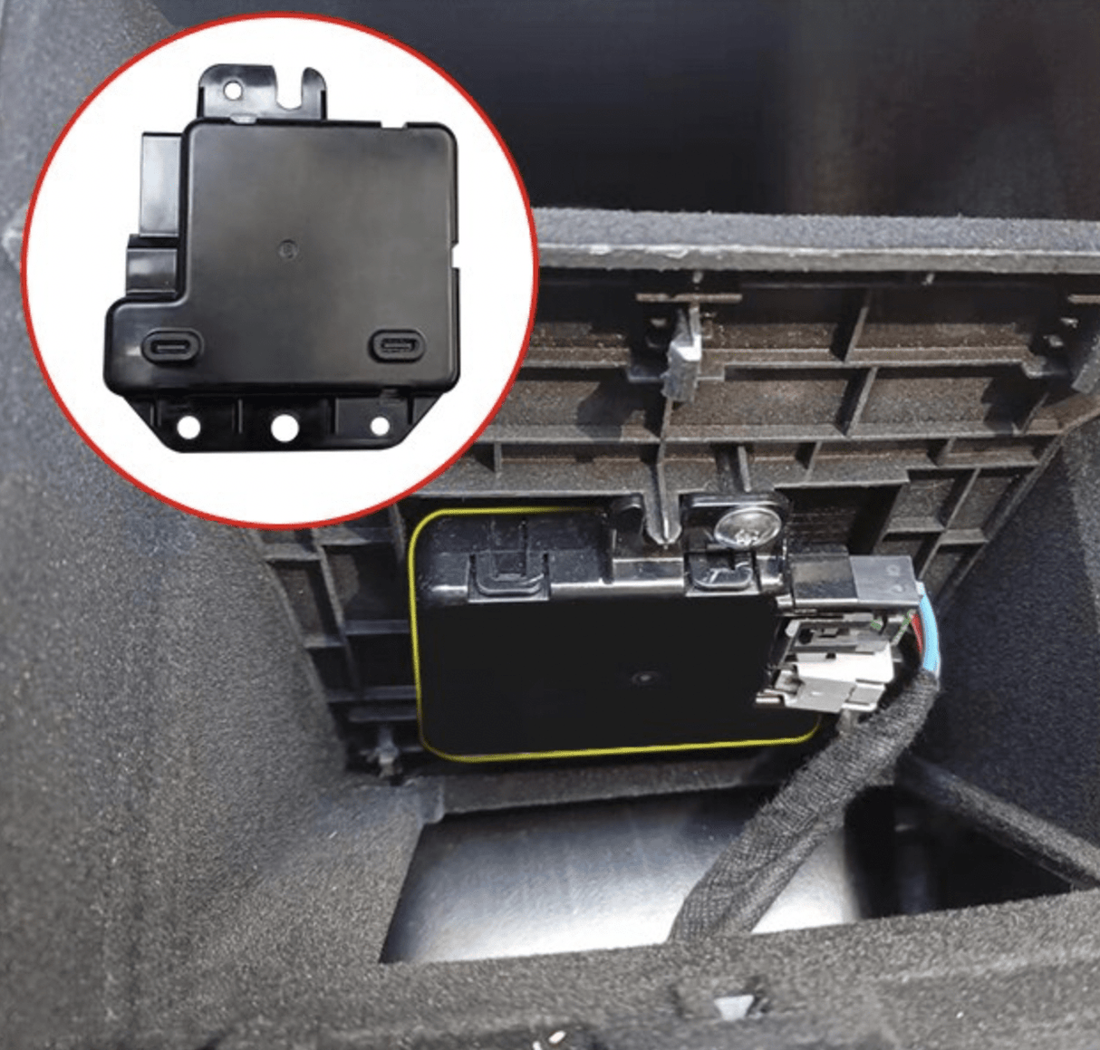 Centraal USB datamodule - passend voor Tesla Model 3/Y 2022