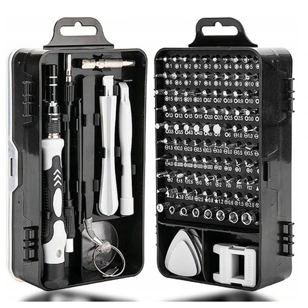 Precisiegereedschapsset met 100 bits en accessoires