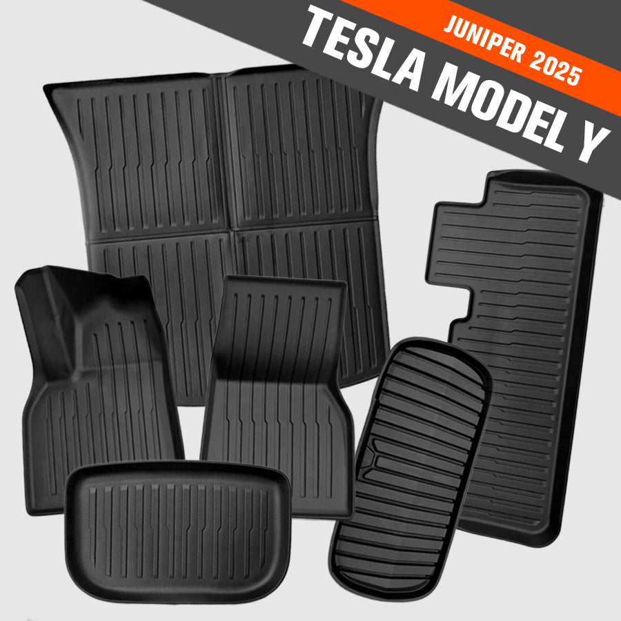 Compleet mattenpakket voor Tesla Model Y Juniper (2025-)
