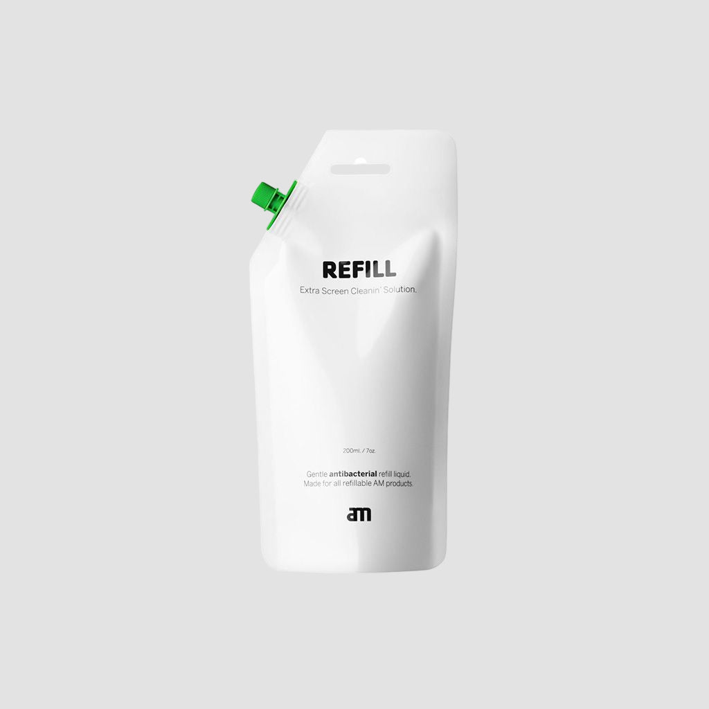AM reinigingsvloeistof navulling 200 ml.