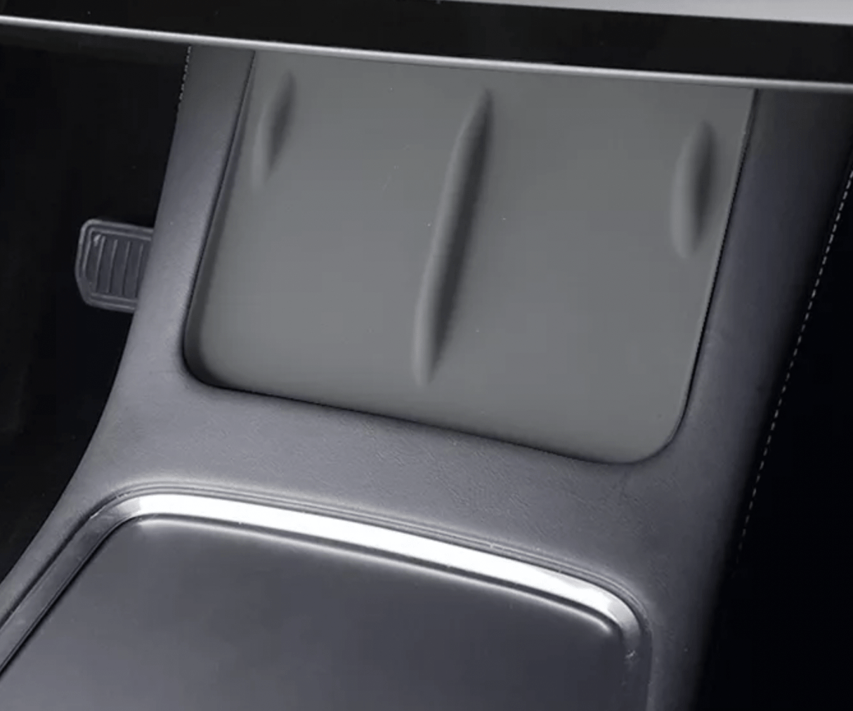 Siliconen onderlegger voor draadloze oplader - Passend voor Tesla Model 3/Y