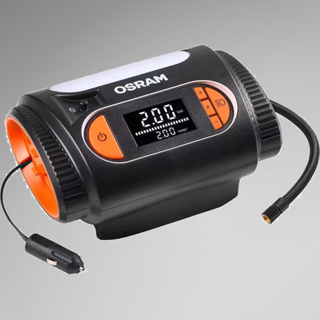 Osram TYREinflate 2120 mini-kompressor med digitalt display og cigarettænderstik