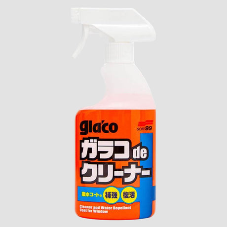 Soft99 Glaco glasreiniger en waterafstotende coating voor ruiten