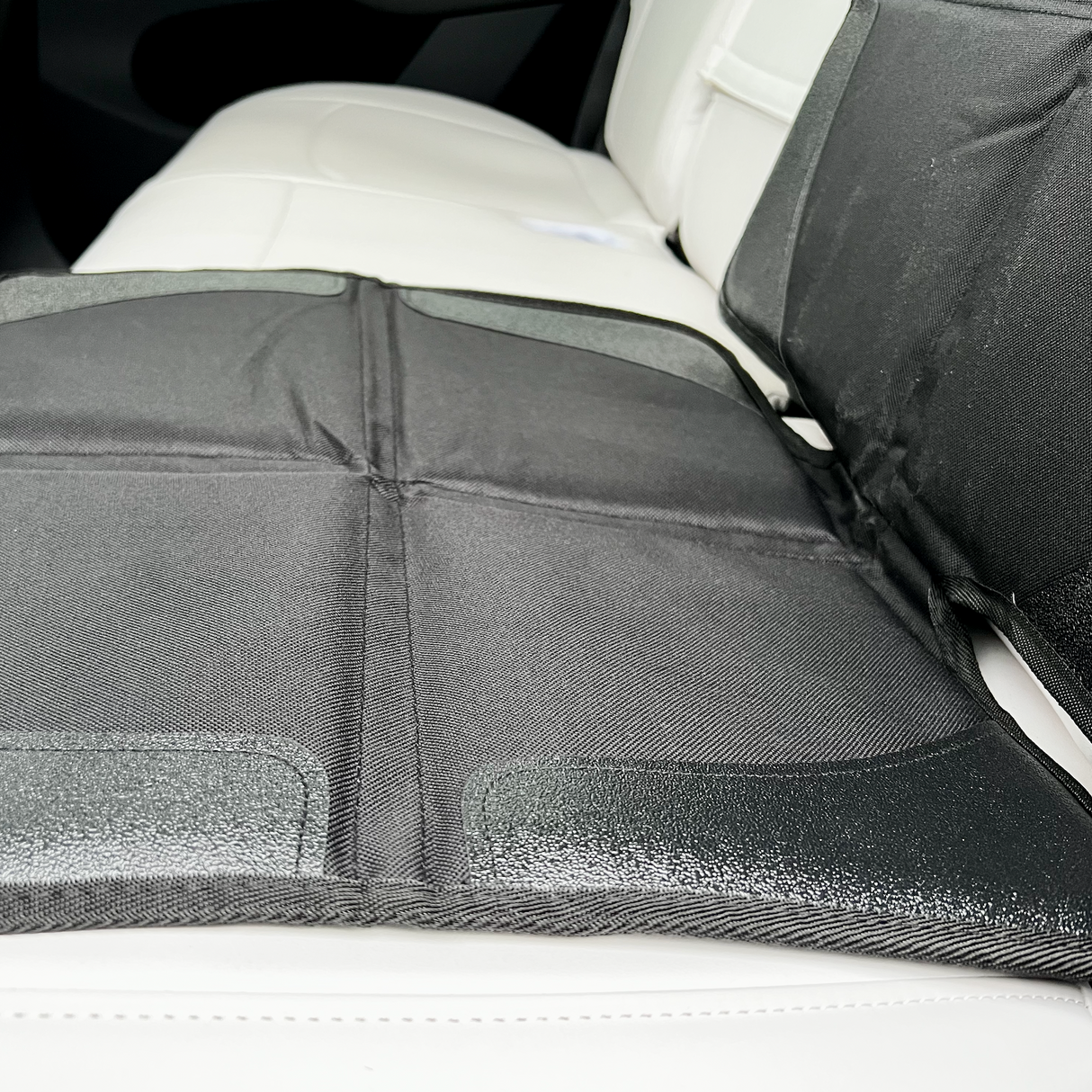 zitplaats waar de stoelbeschermer is