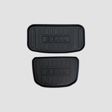 Frunk- en kofferruimmat in zwart 3D All Weather design voor BYD Seal.
