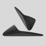 Cover voor zijcamera in echt mat carbon voor Tesla Model 3 (facelift) en Tesla Model Y
