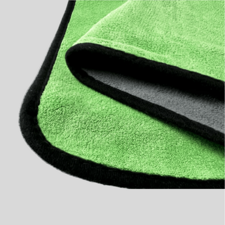 GCG MAX microvezeldoek van dikke kwaliteit met zwarte rand.