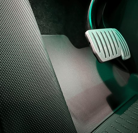 GCG MAX allweather mat voor Tesla Model Y, bestuurdersstoel, met pedalen