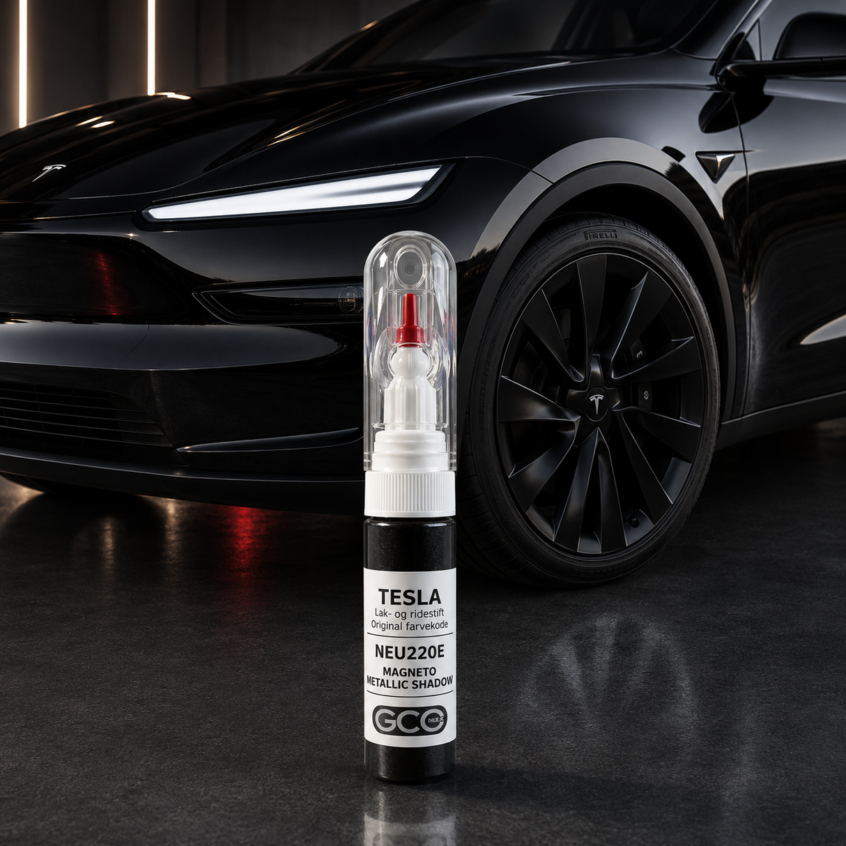 Lakstift voor Tesla org. velgen