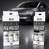 Lakstift + blanke lak. Tesla originele kleur