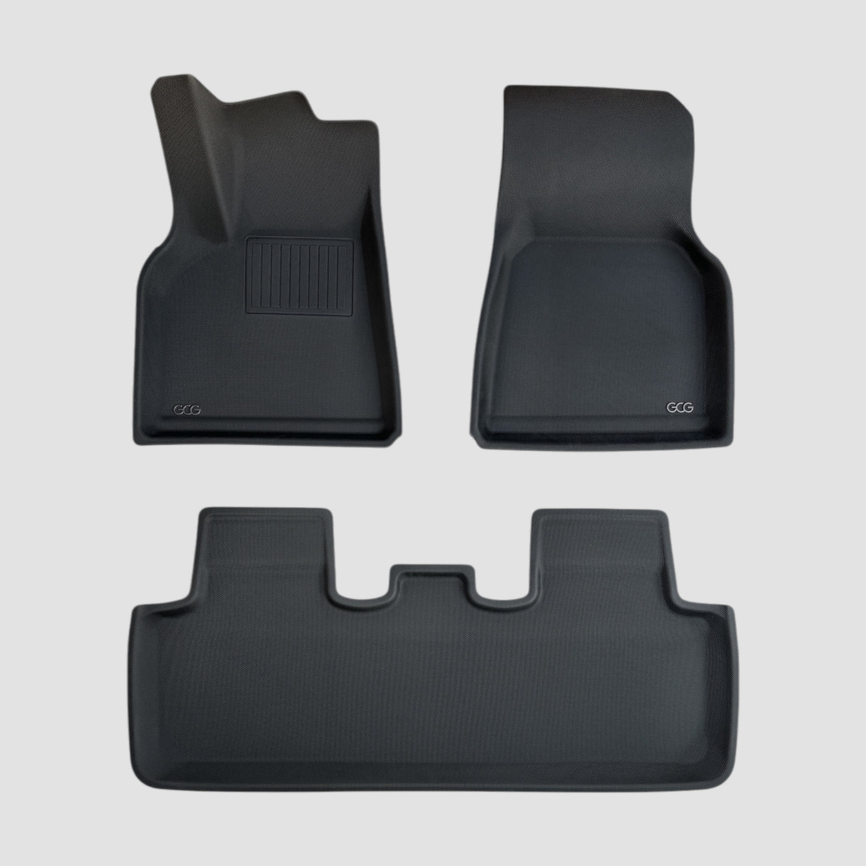 GCG MAX allweather vloermatenset voor Tesla Model Y.