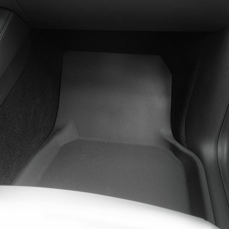 Zwarte GCG MAX allweather mat voor Tesla Model Y vloer