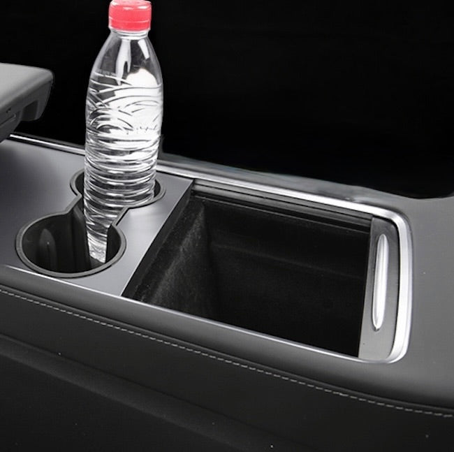 Rubberen bekerhouder geschikt voor Tesla Model 3/Y.