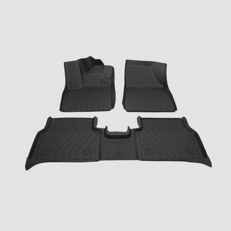 All Weather matten set van zwart rubber voor VW ID.4
