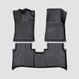 All Weather Mattenset voor VW ID.7 in zwart, met perfecte pasvorm.