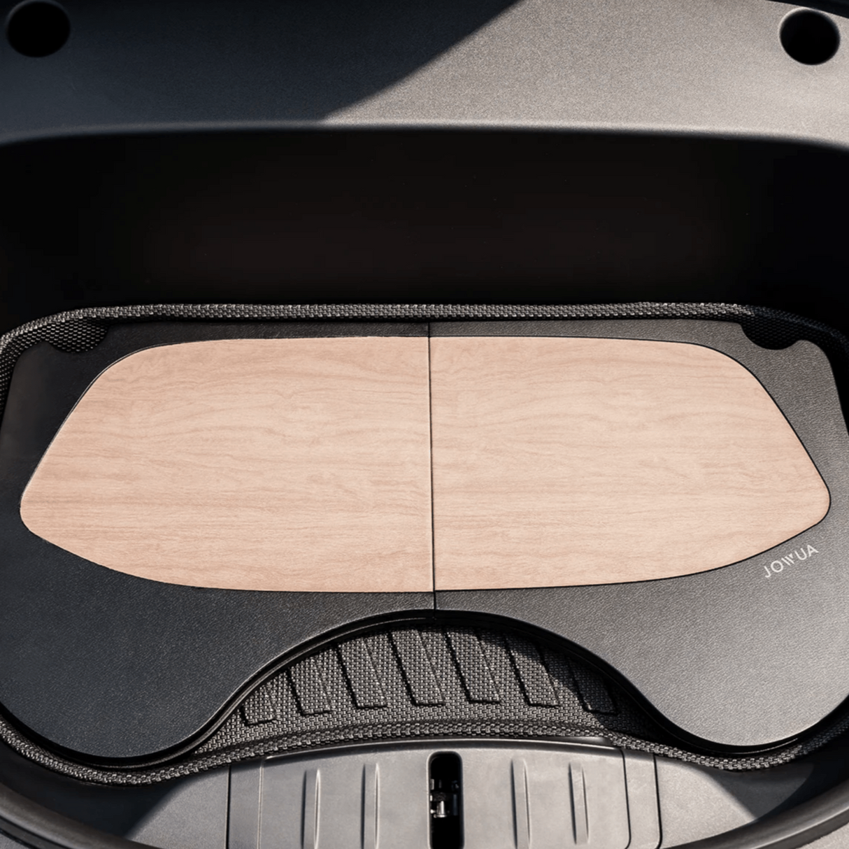 Samengestelde opvouwbare tafel met carbon-look voor Tesla Model S/3/X/Y