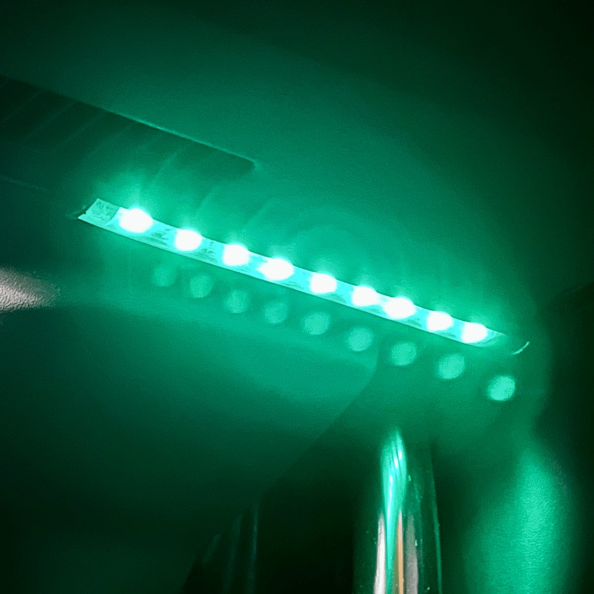 LED-licht onder de stoelen - vele kleurcombinaties