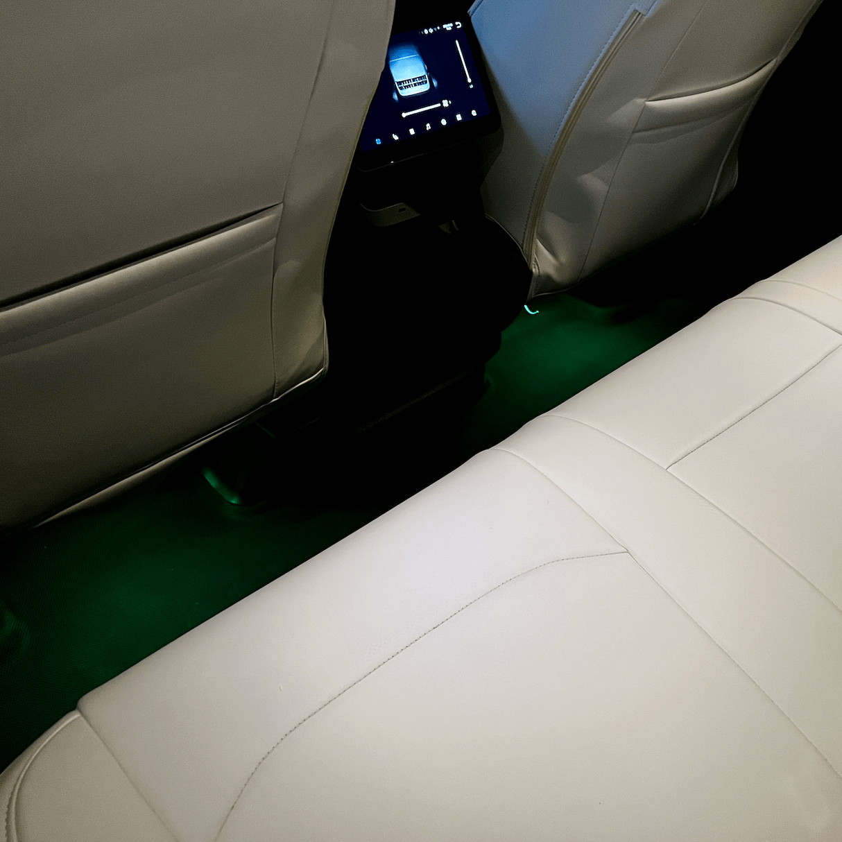 LED-licht onder de stoelen - vele kleurcombinaties