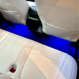 LED-licht onder de stoelen - vele kleurcombinaties