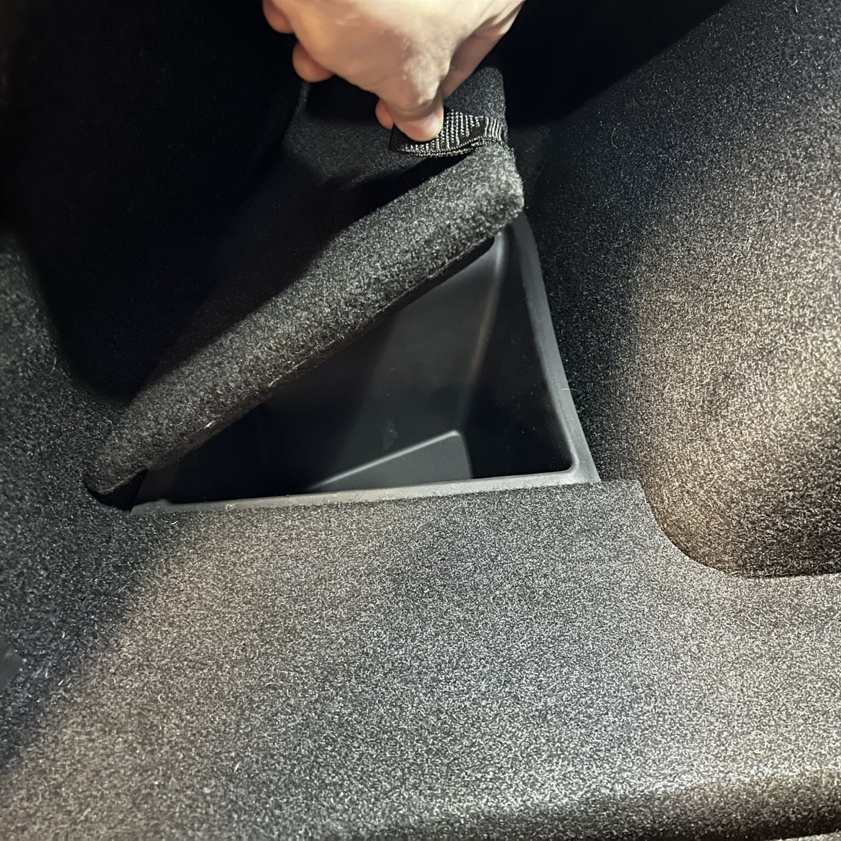 Kofferbak opbergbox met deksel – past op Tesla Model 3