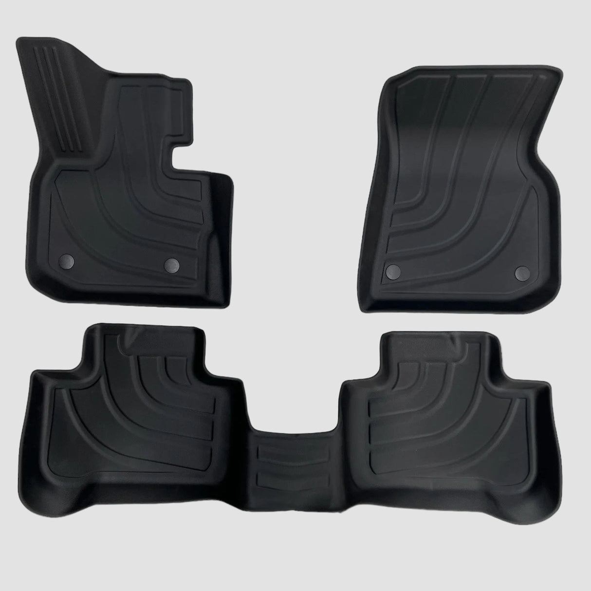 Set met zwarte All Weather matten voor BMW iX3