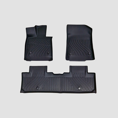 Mattenset voor BYD Seal U in zwart all-weather TPE rubber met perfecte pasvorm.