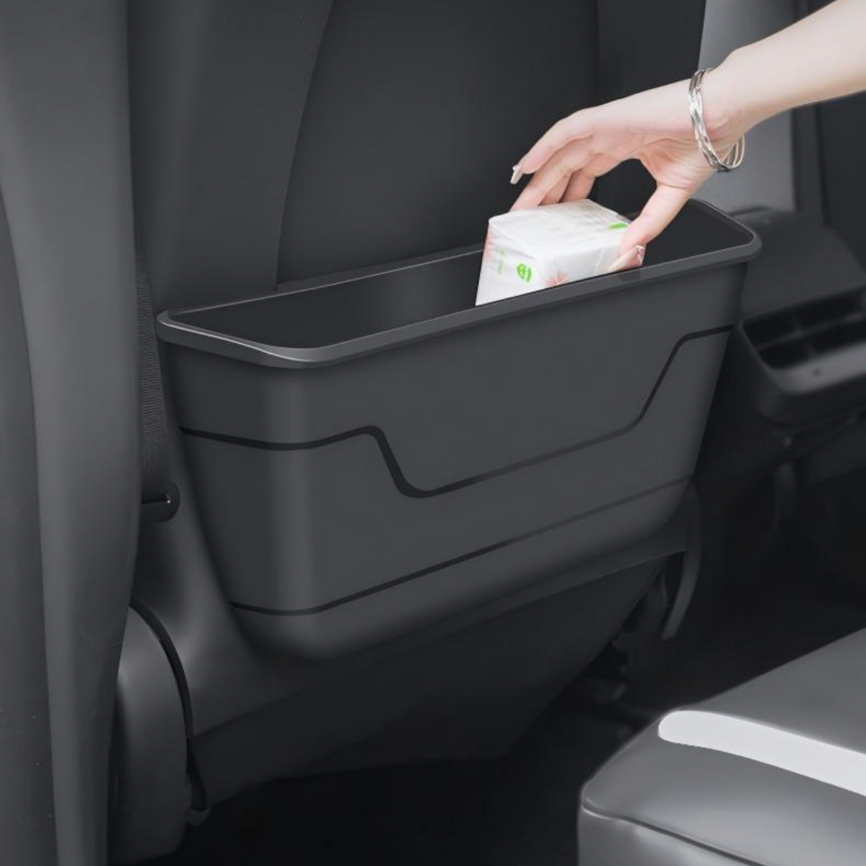 Afvalbak/opslag voor rugleuning – Tesla Model 3/Y