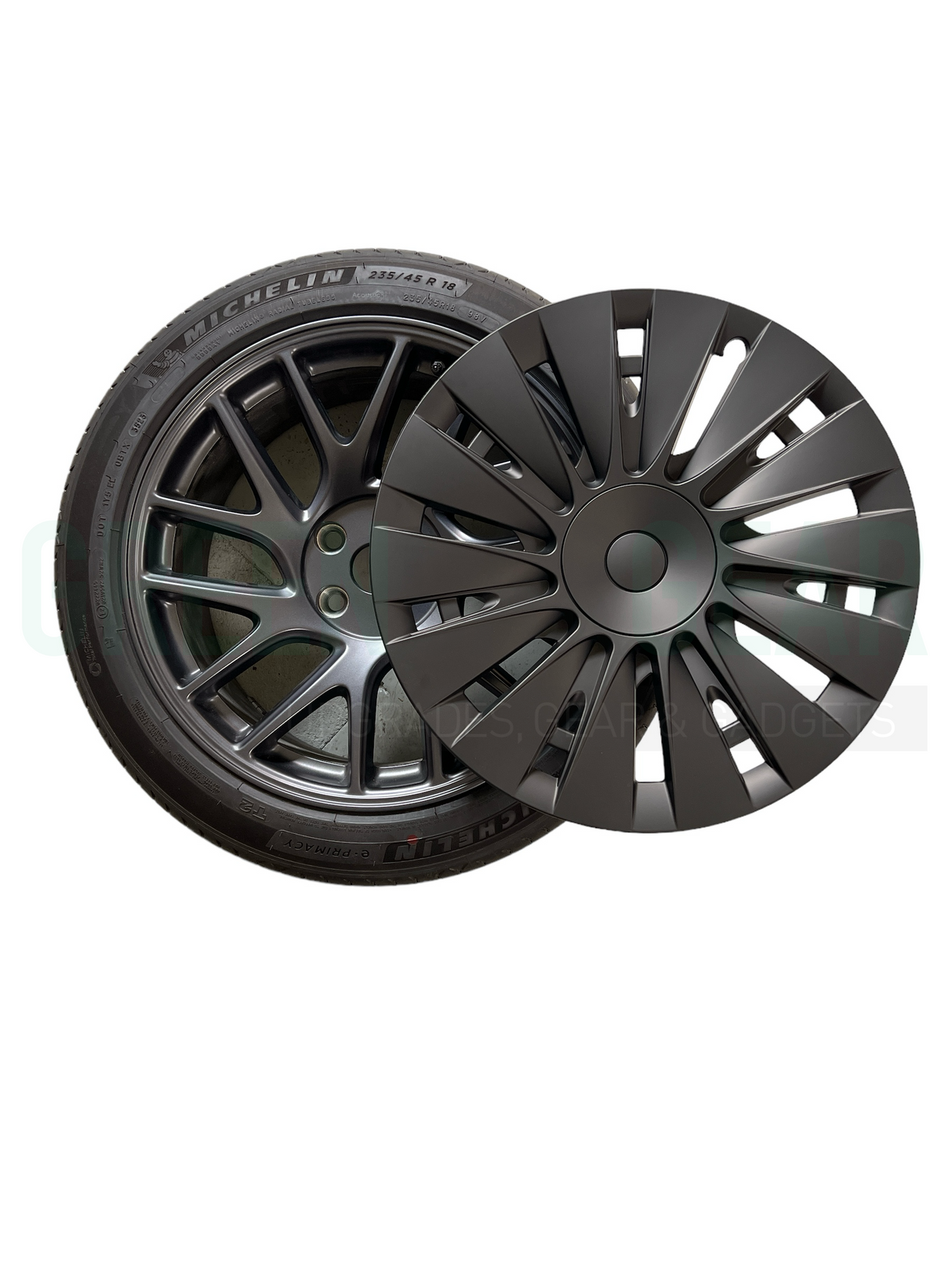 HL Straight wieldoppen voor Tesla Model 3 Highland