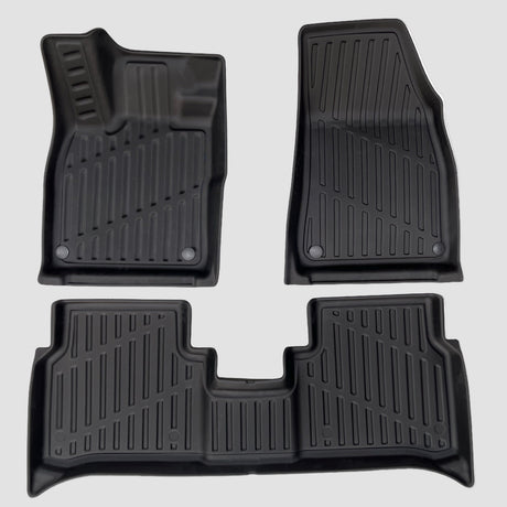 All Weather vloermatten set voor Audi Q4 E-tron, perfecte pasvorm en duurzaam ontwerp.