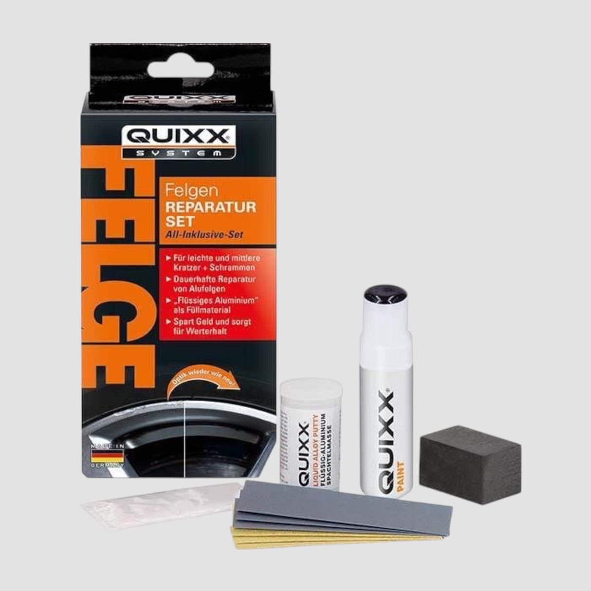 Repareer je velgen met deze set van Quixx